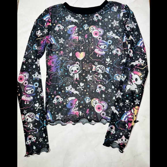tokidoki Tops - Dolls Kill x Tokidoki Mesh Top